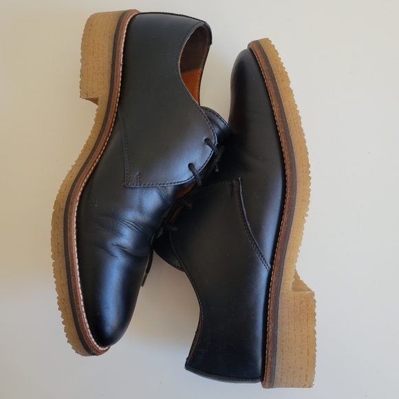 Everlane Womens The Brixton Lace-up Black Oxfords Black in 7.5 - Picture 9 of 12